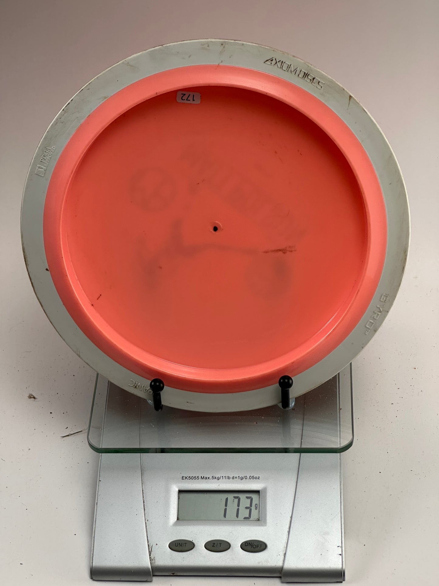 MVP Neutron Panic (Matt Polson 2020 Tour) Orange w/ White Rim 173g