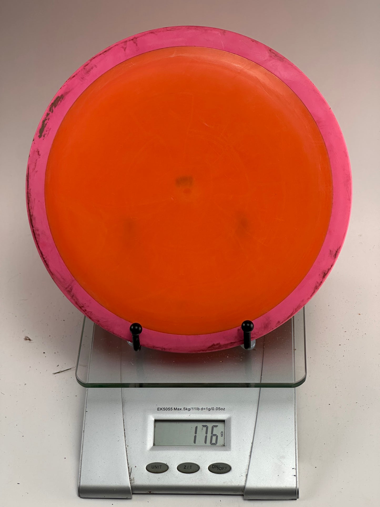 MVP Neutron Panic Distance Driver – Pink Rim / Orange Plate