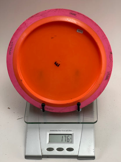 MVP Neutron Panic Distance Driver – Pink Rim / Orange Plate