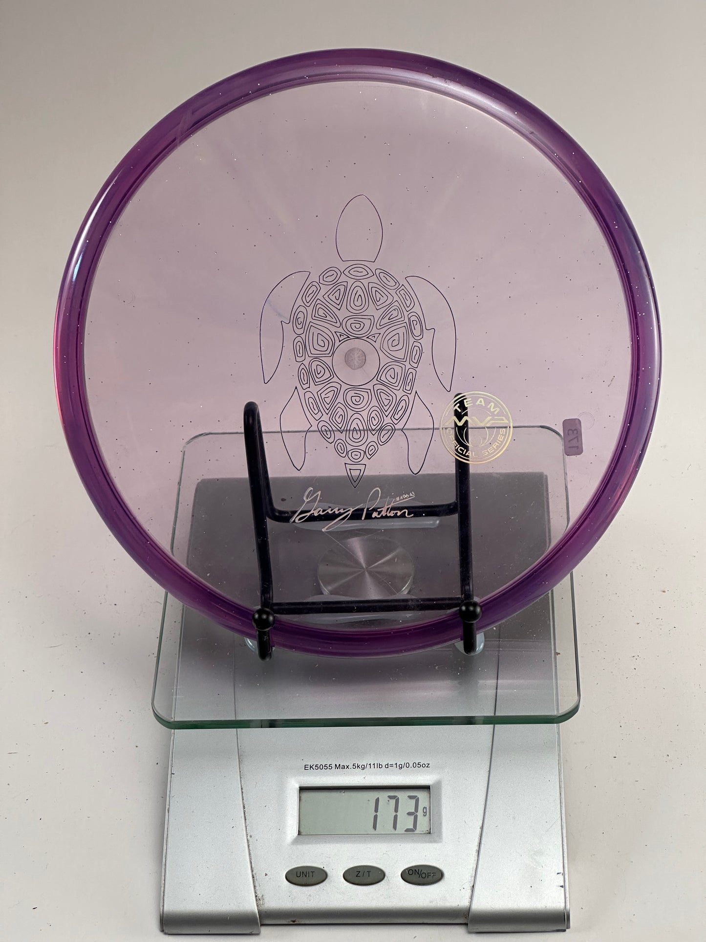 MVP Plasma Pilot Putter (173g) Purple Turtle Stamp