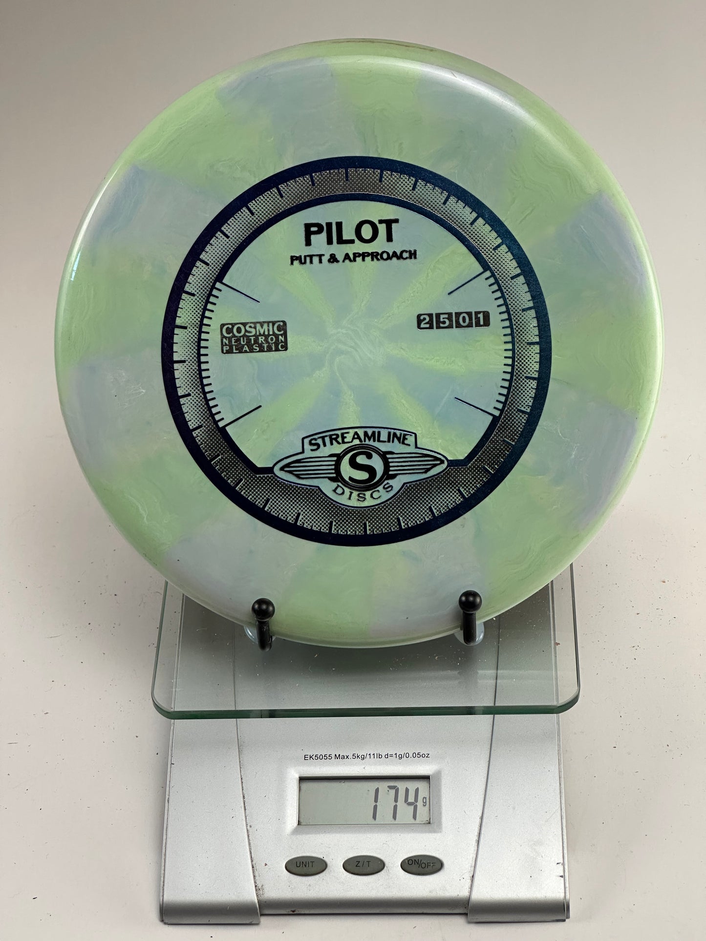 MVP Cosmic Neutron Pilot Putter 174g - Swirly Green
