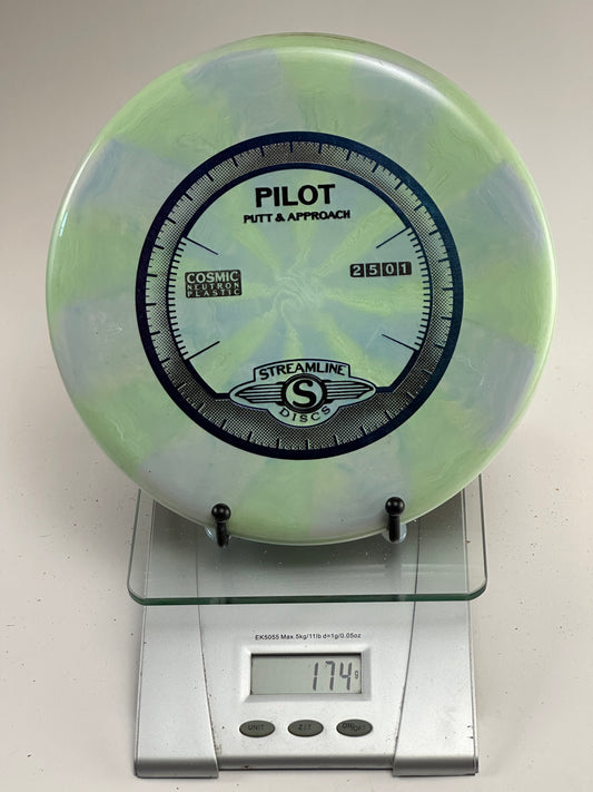 MVP Cosmic Neutron Pilot Putter 174g - Swirly Green