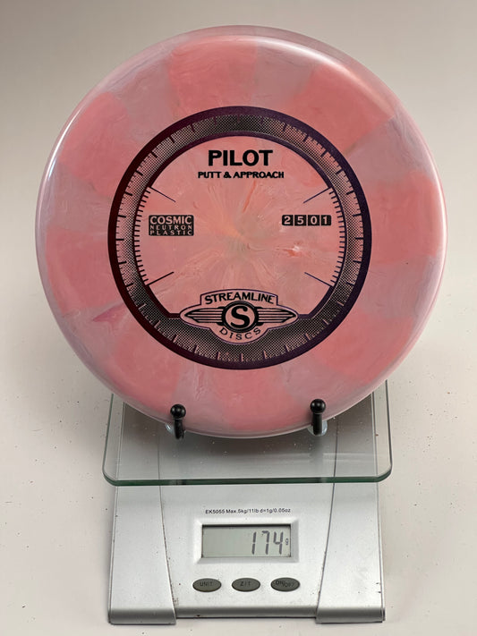 Streamline Pilot Cosmic Neutron Putt & Approach 174g Swirly Pink