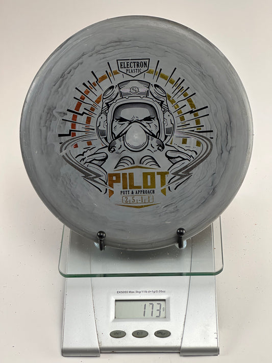 MVP Electron Pilot 173g Gray Swirl Putt & Approach Disc