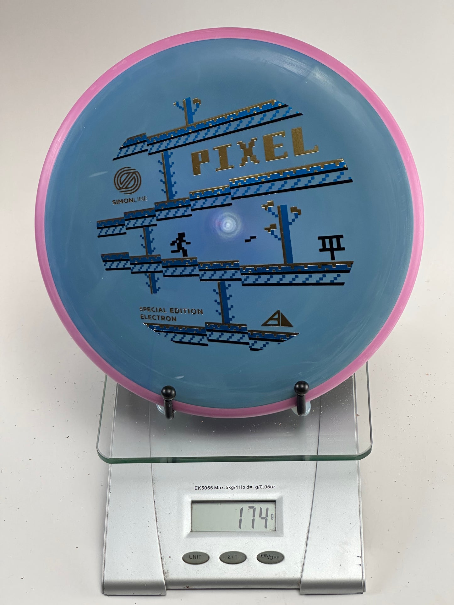 MVP Pixel Special Edition Electron (Simon Line) Blue/Pink Rim