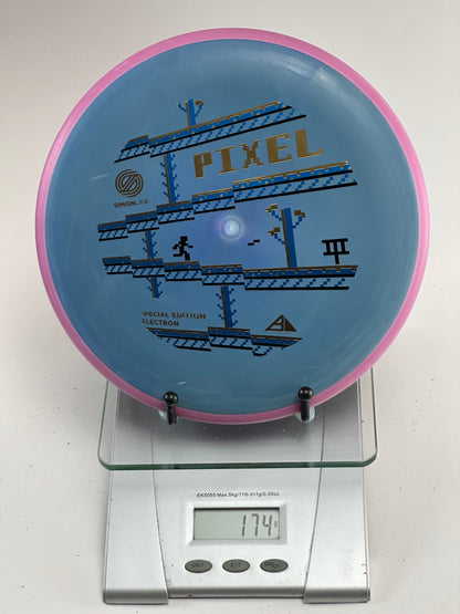 MVP Pixel Special Edition Electron (Simon Line) Blue/Pink Rim