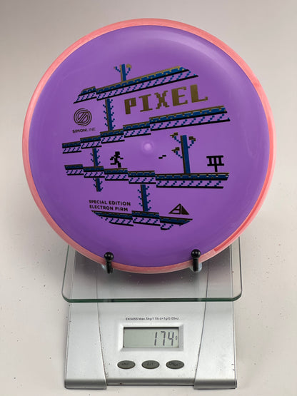MVP Pixel Special Edition Electron Firm (Simon Line) Purple/Pink Rim