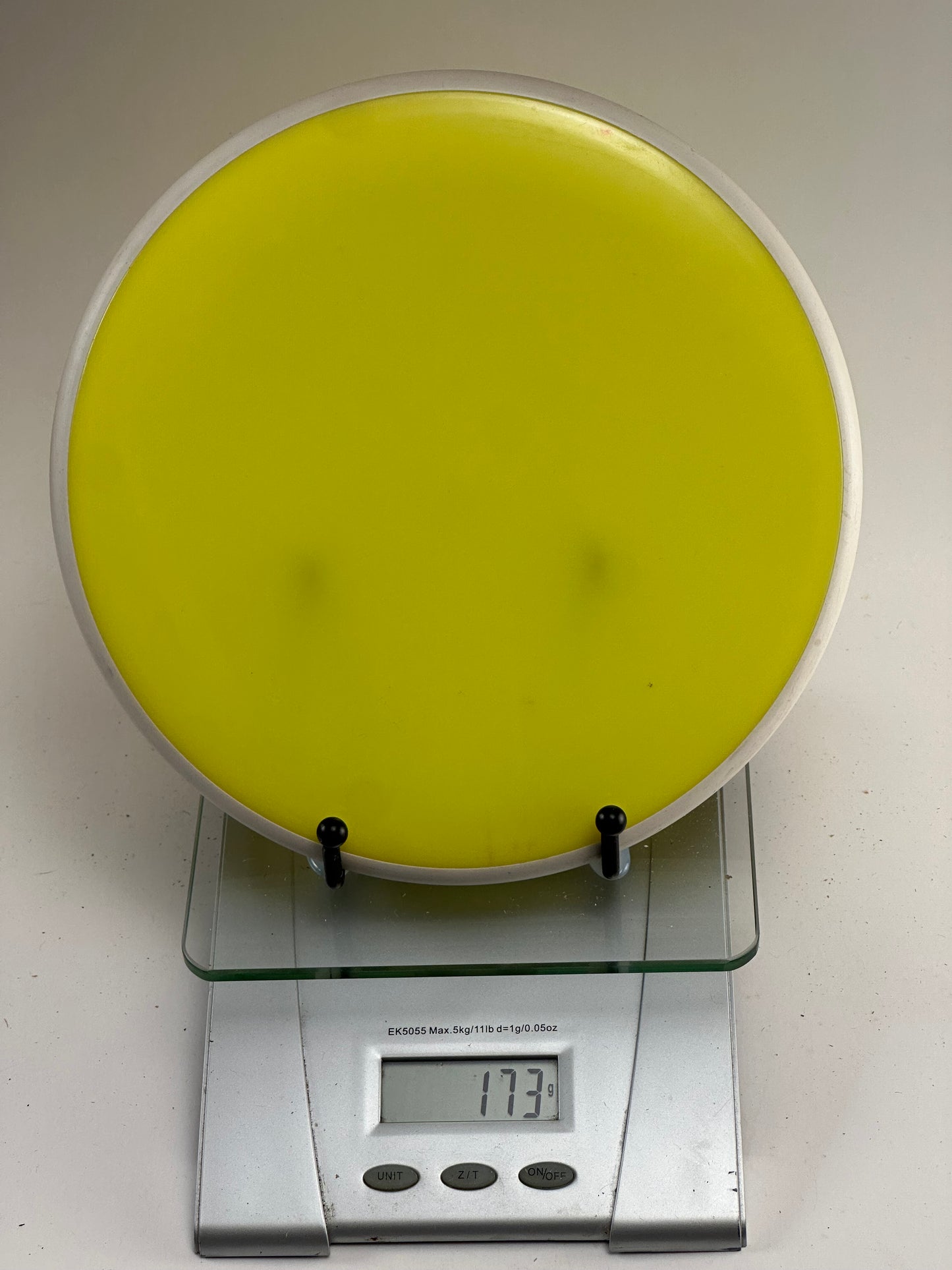 MVP Neutron Proxy (Blank Top) Yellow w/ White Gyro Rim - 173g
