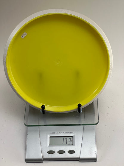 MVP Neutron Proxy (Blank Top) Yellow w/ White Gyro Rim - 173g