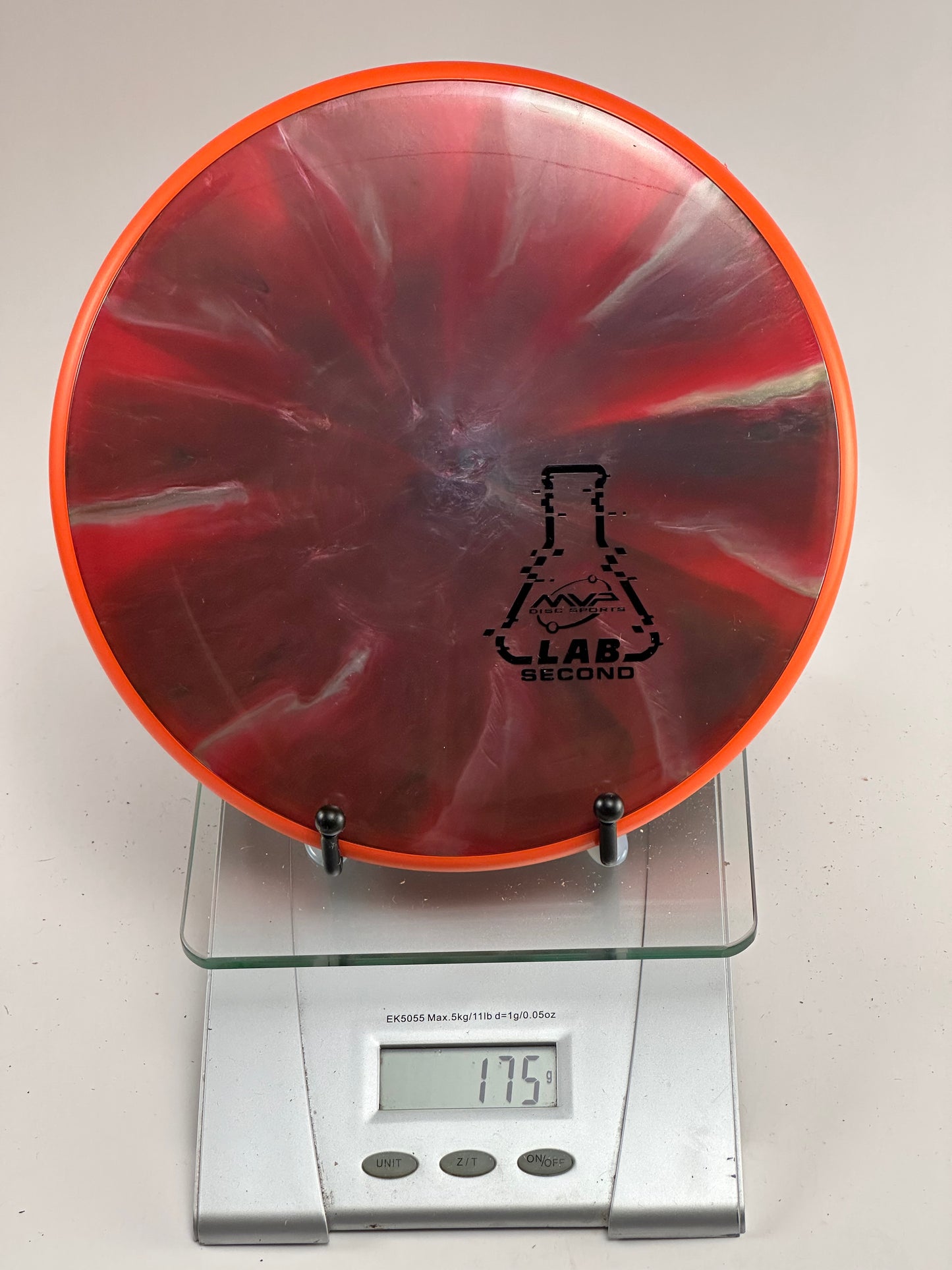 MVP Proxy (Lab Second) Neutron Putter – Red Swirl w/ Orange Rim