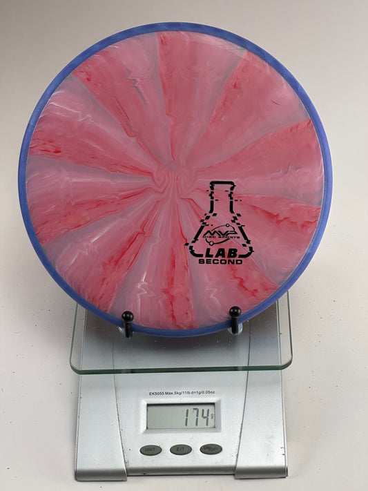 MVP Proxy Neutron Lab Second Putter - Red/Pink Swirl w/ Blue Rim (174g)