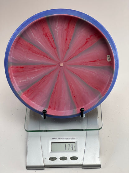 MVP Proxy Neutron Lab Second Putter - Red/Pink Swirl w/ Blue Rim (174g)