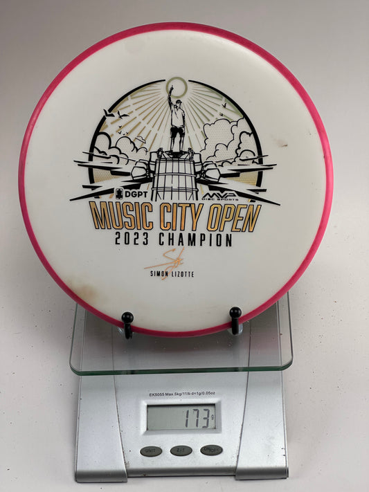 MVP Neutron Proxy - 2023 Music City Open Champion (Simon Lizotte) White/Pink