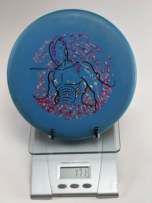 MVP Neutron Proxy Putter – Blue Robot Stamp, Sparkle Foil