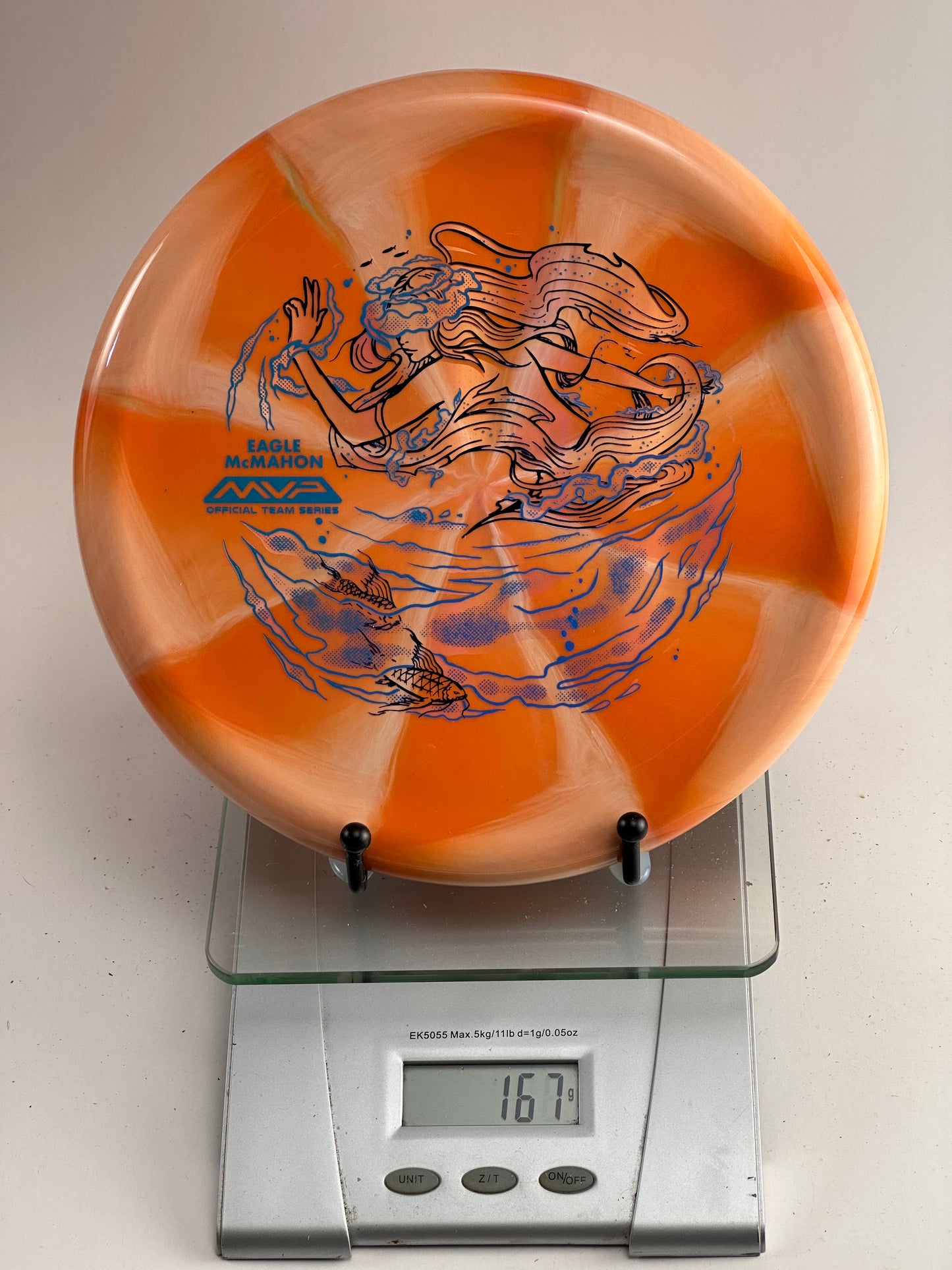 MVP Range Neutron Midrange (Eagle McMahon Team Series) - Swirly Orange