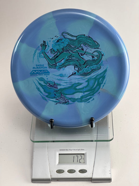 MVP Range Neutron (Eagle McMahon Team Series) 172g - Blue Swirl
