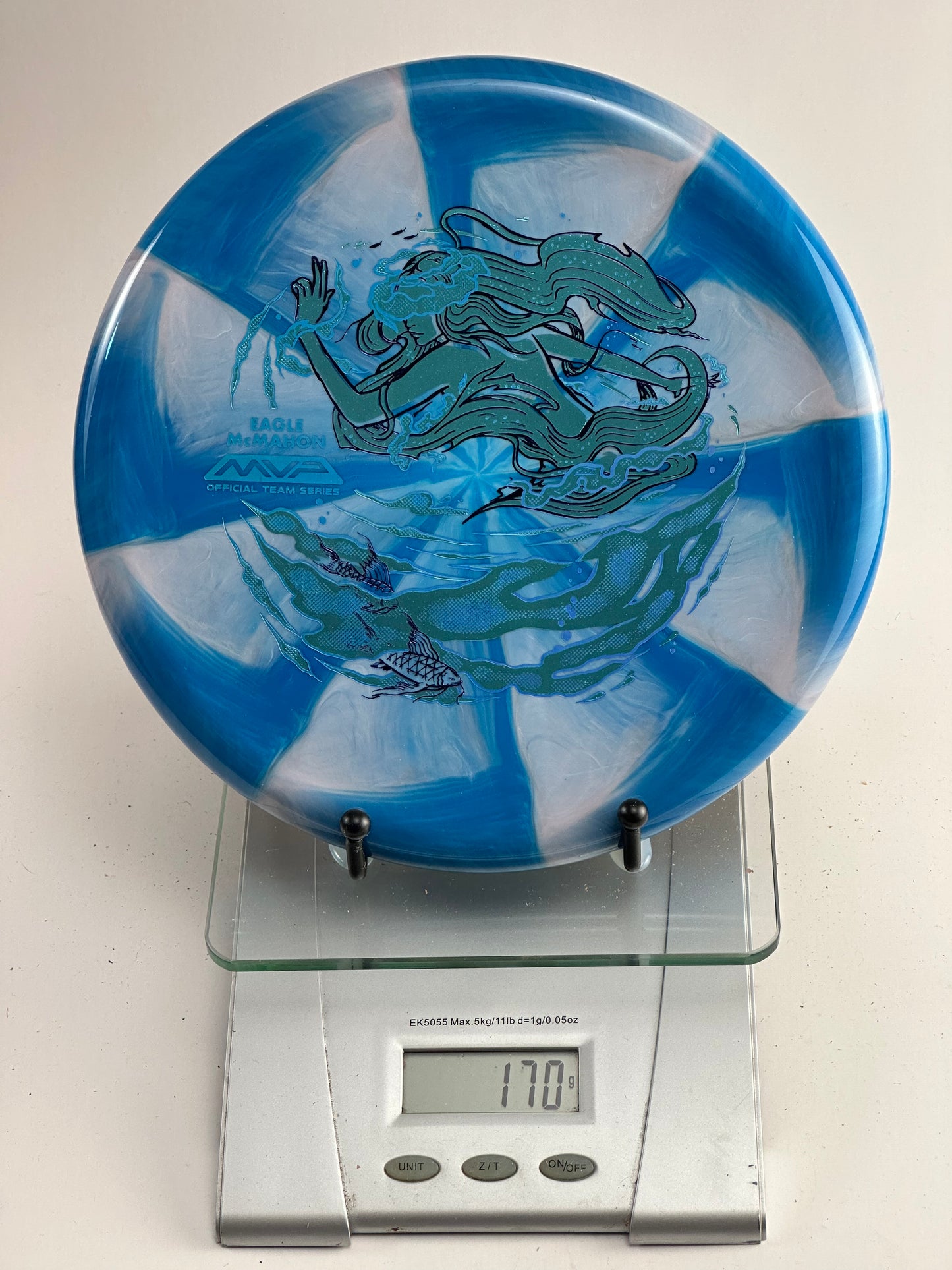 MVP Range Neutron Team Series (Eagle McMahon) 170g Blue/White Swirl