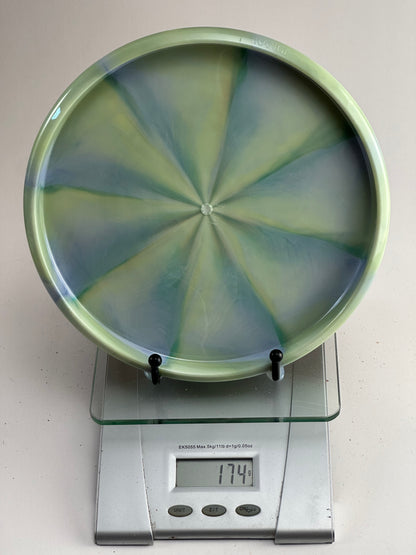 MVP Range Neutron (Lab Second) Factory Misprint – Swirly Green/Blue