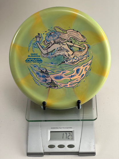 MVP Neutron Range Team Series (Eagle McMahon) – Swirly Yellow/Green 172g