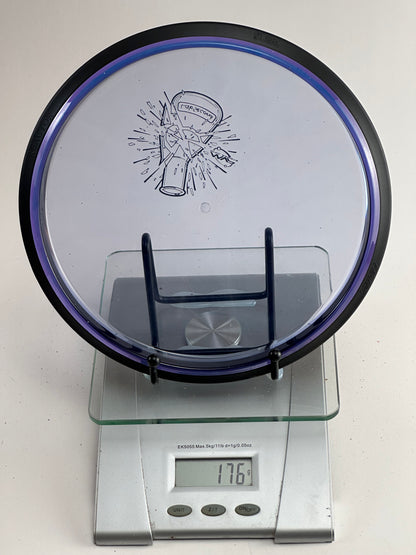 MVP Reactor Eclipse 2.0 Lab Second Glow (Clear/Purple Rim, Black Rim)