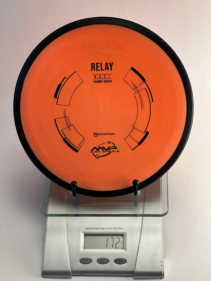 MVP Neutron Relay Fairway Driver (Orange/Black Rim)
