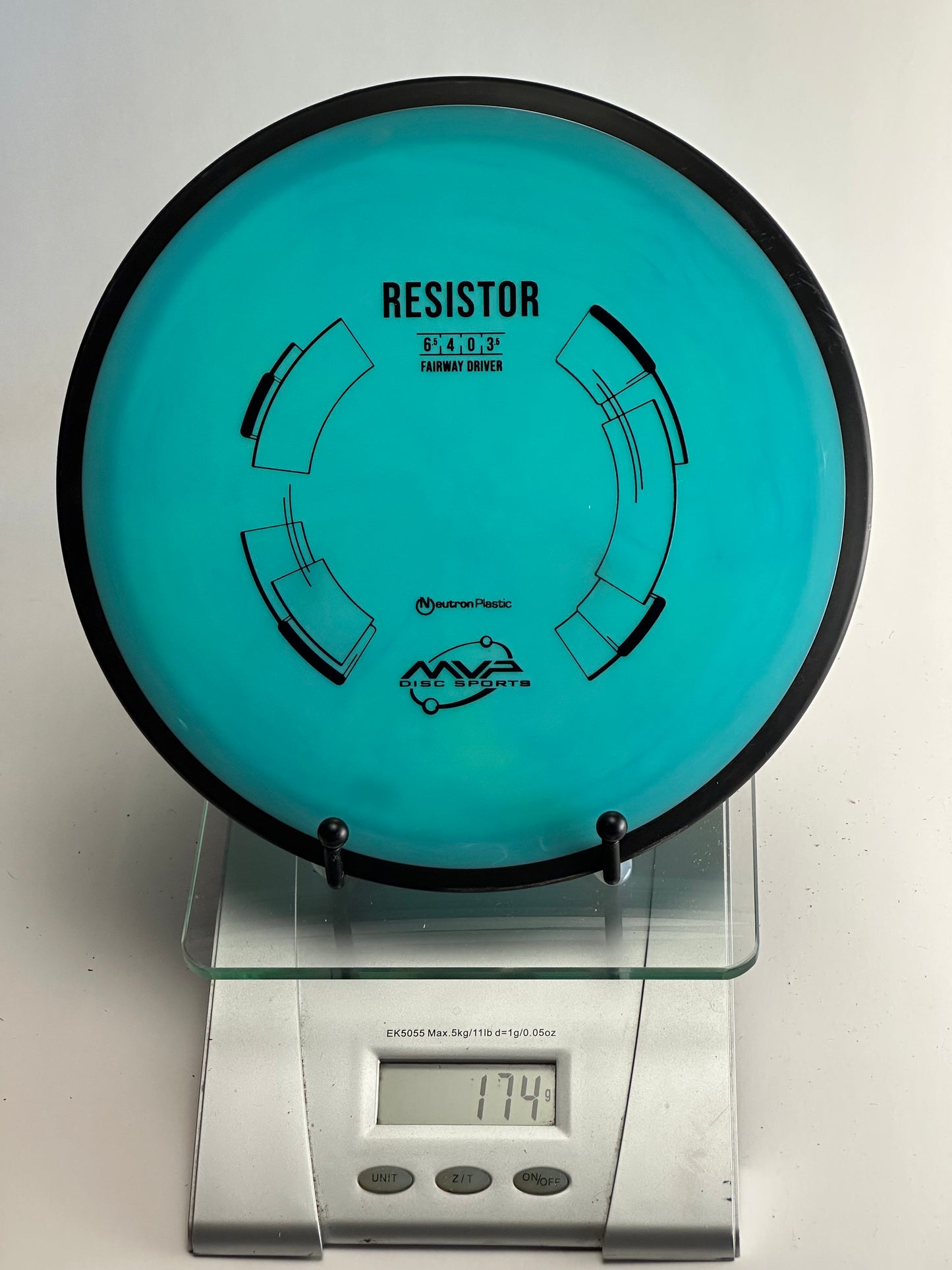 MVP Resistor Neutron Fairway Driver – Teal w/ Black Rim