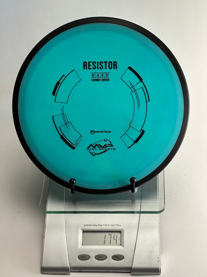 MVP Resistor Neutron Fairway Driver – Teal w/ Black Rim