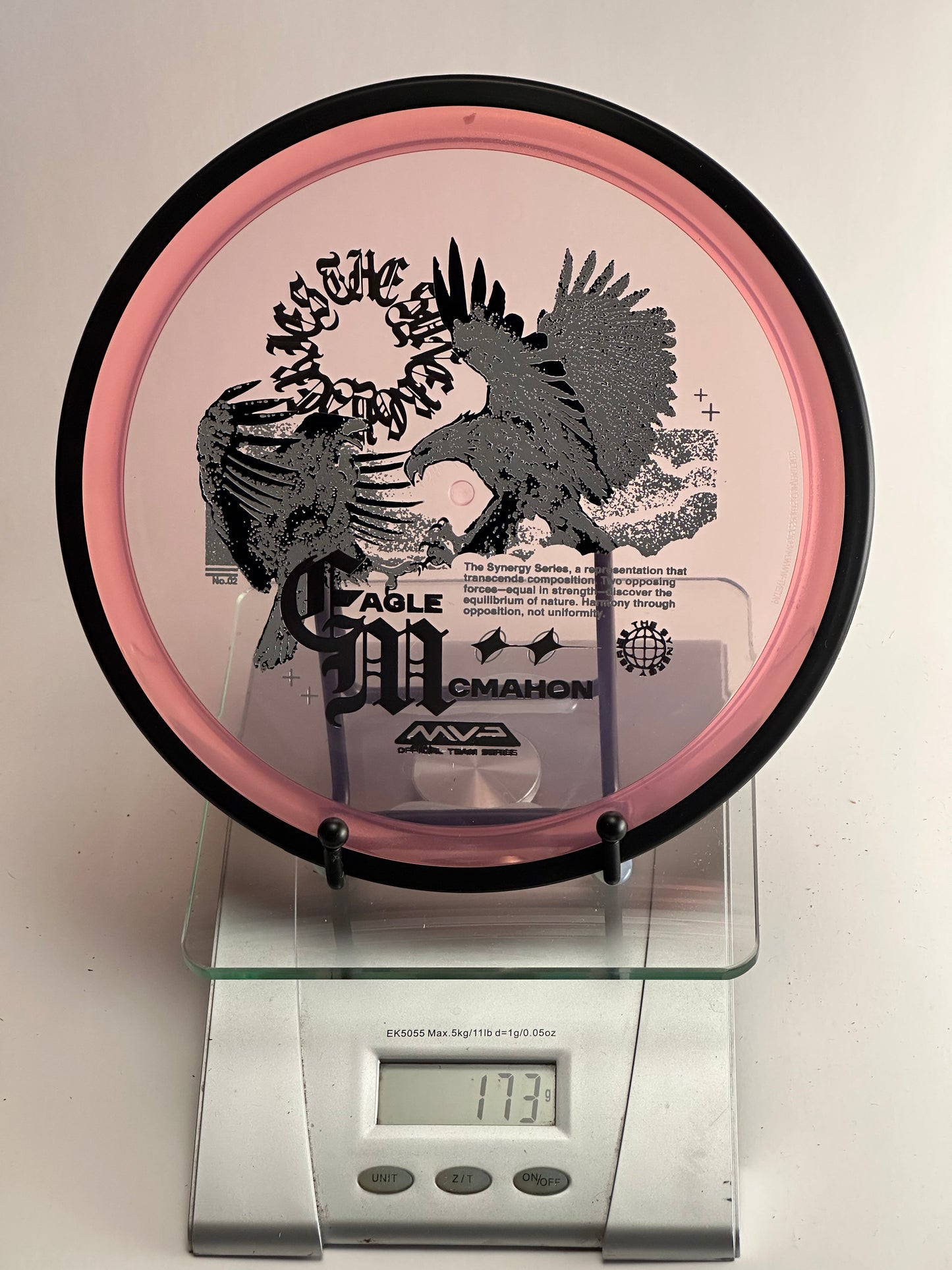 MVP Plasma Resistor (Eagle McMahon Team Series) Pink прозрачный/Black Rim