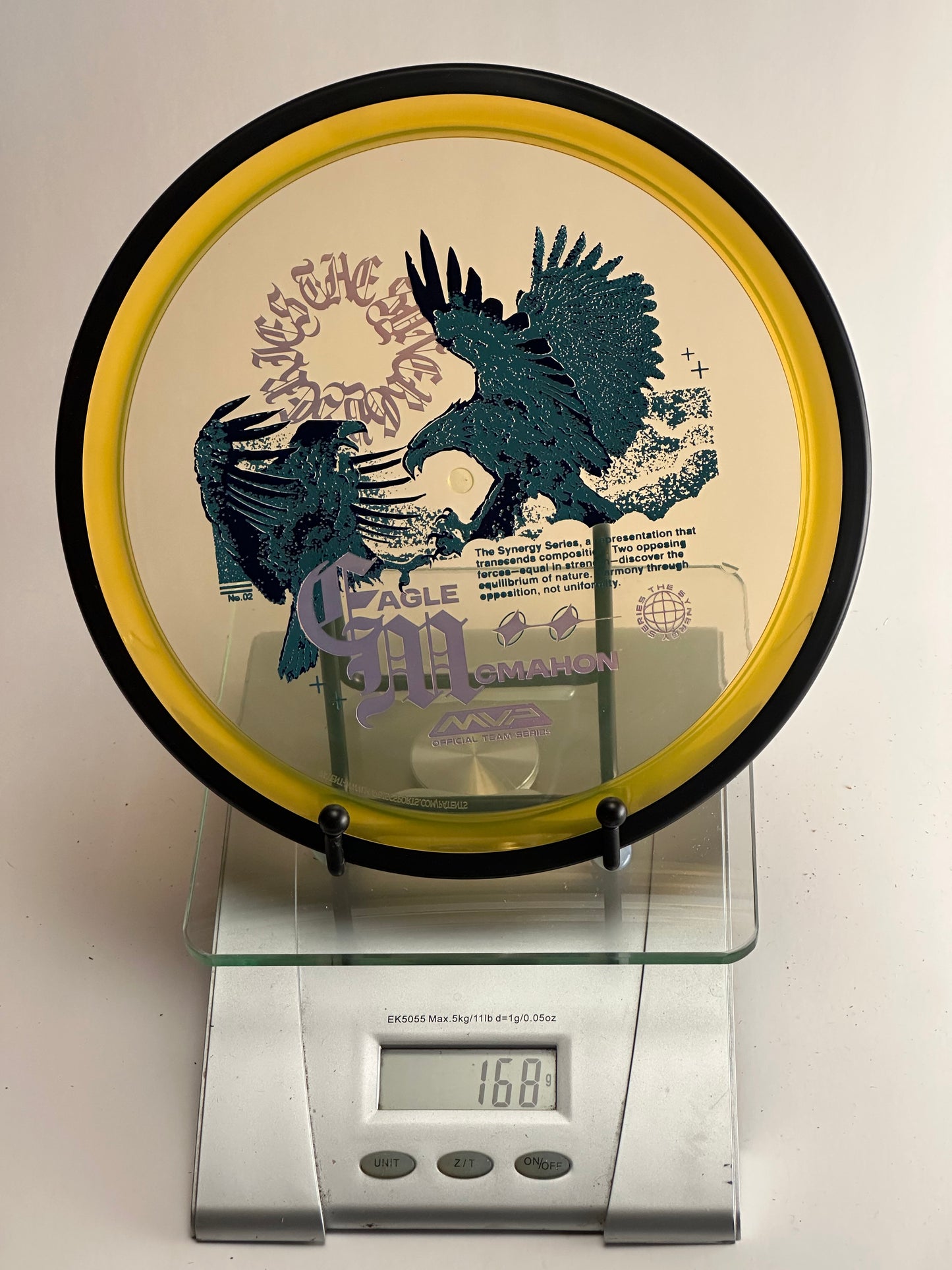 MVP Fission Resistor Fairway Driver (Eagle McMahon Team Series) Yellow Rim