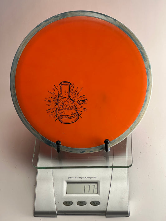MVP Rhythm Neutron Lab Second (Overmold) - Orange/Blue 177g