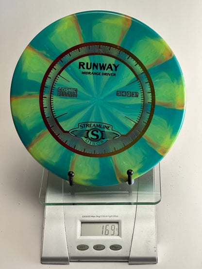 MVP Runway Cosmic Neutron Midrange Driver 169g (Swirly Green/Teal)