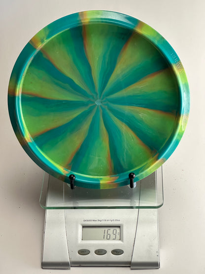 MVP Runway Cosmic Neutron Midrange Driver 169g (Swirly Green/Teal)