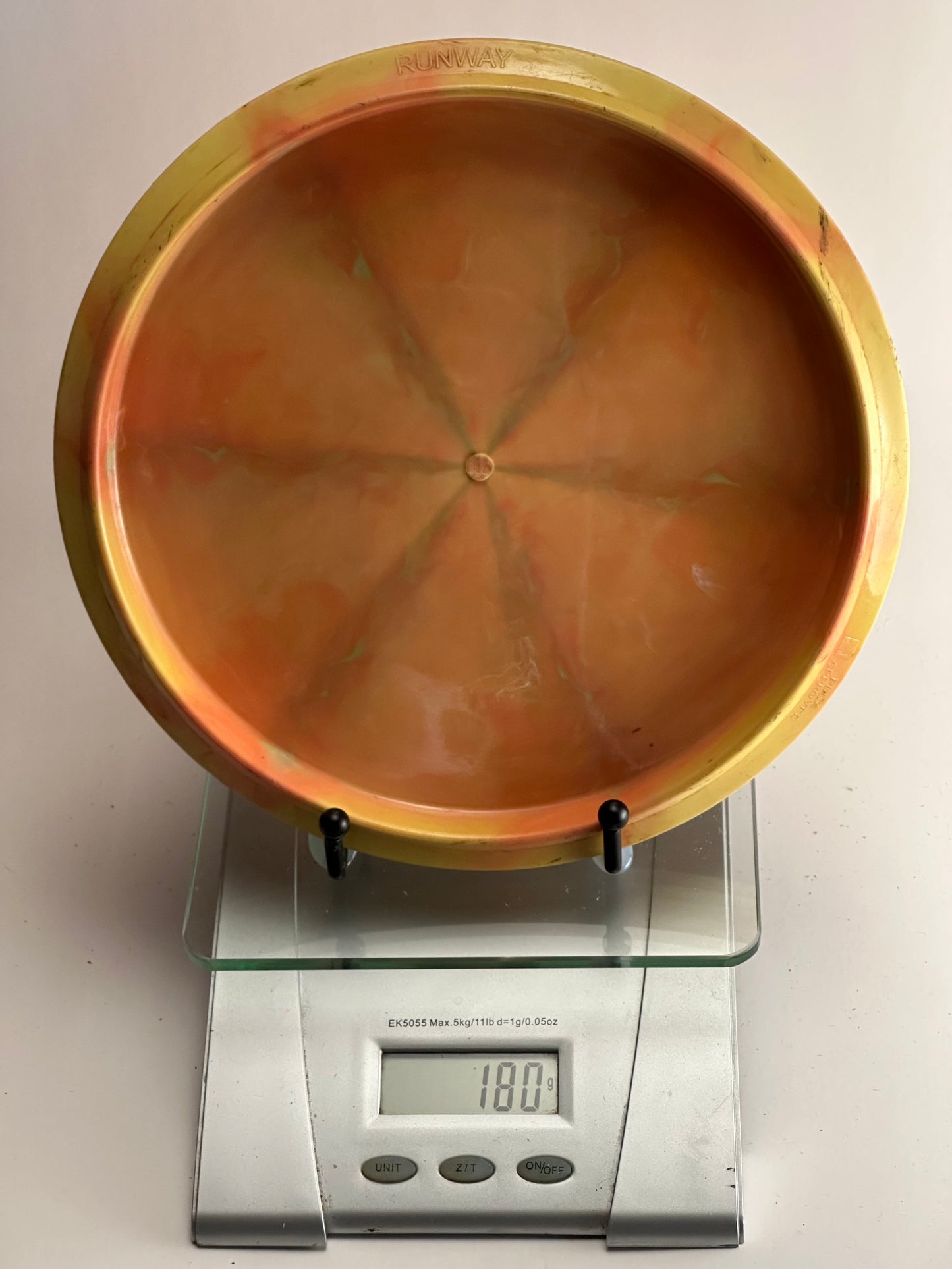 MVP Runway Cosmic Neutron Midrange (180g) Orange/Yellow Swirl
