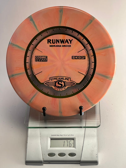 MVP Runway Cosmic Neutron Midrange – Orange Swirl