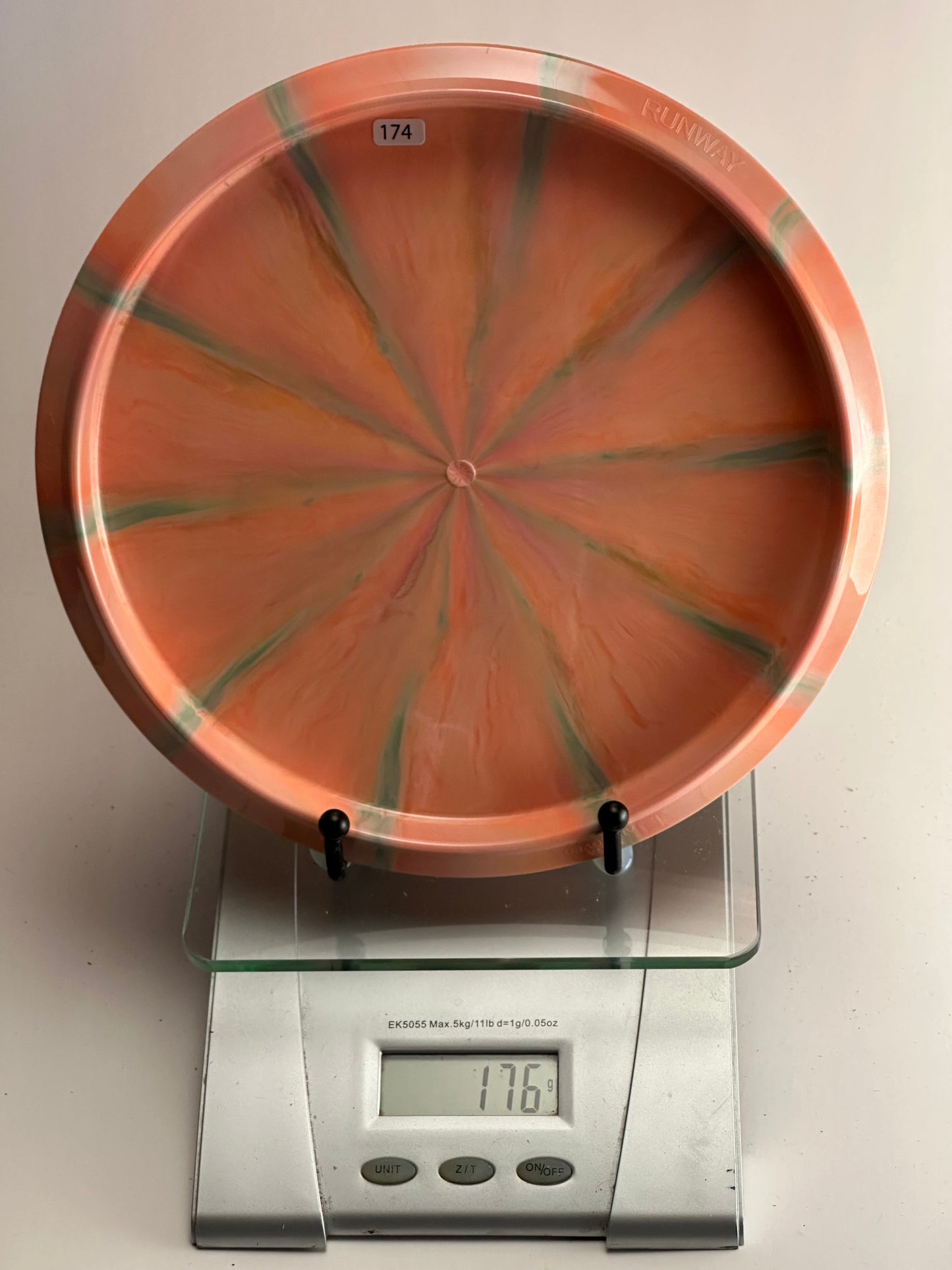 MVP Runway Cosmic Neutron Midrange – Orange Swirl