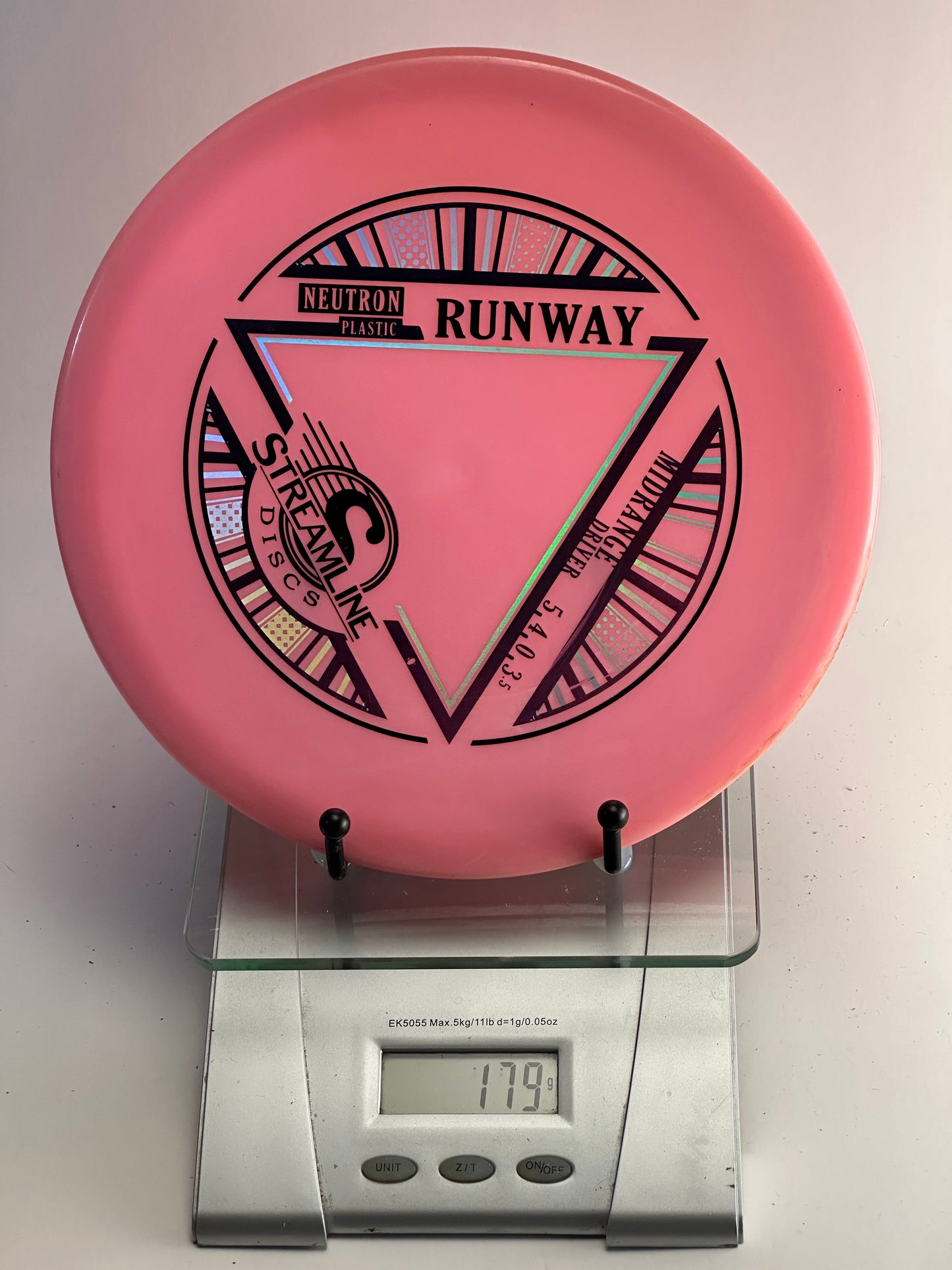 MVP Neutron Runway Midrange (Pink) – Streamline Discs Stamp