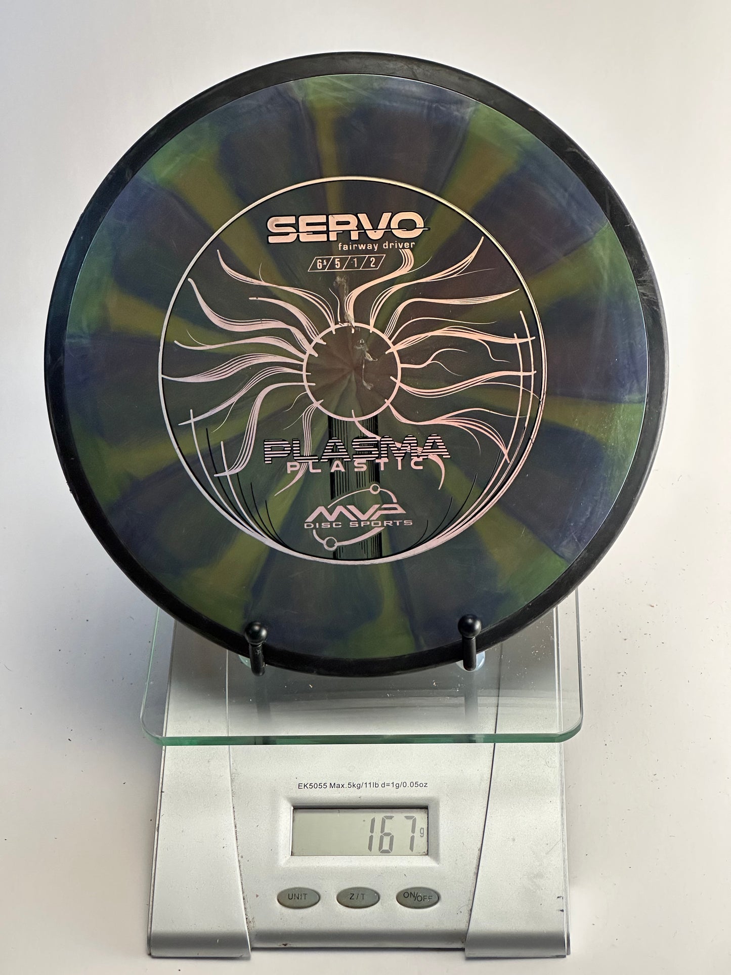 MVP Servo | Plasma | Swirly Green/Black Fairway Driver | 167g