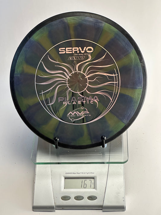 MVP Servo | Plasma | Swirly Green/Black Fairway Driver | 167g