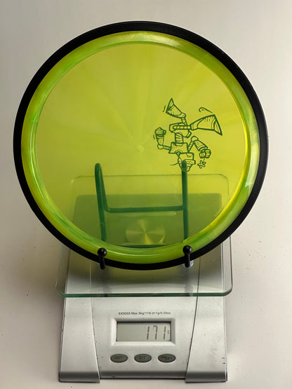 MVP Plasma Servo Fairway Driver | Robot Stamp | Neon Green/Black Rim