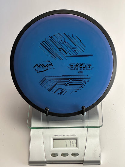 MVP Neutron Shock | 2018 Circuit Challenge Stamp | Blue/Black Rim | 174g