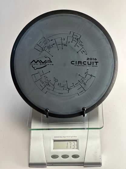 MVP Signal Neutron Gray/Black Rim 2016 Circuit Stamp 173g