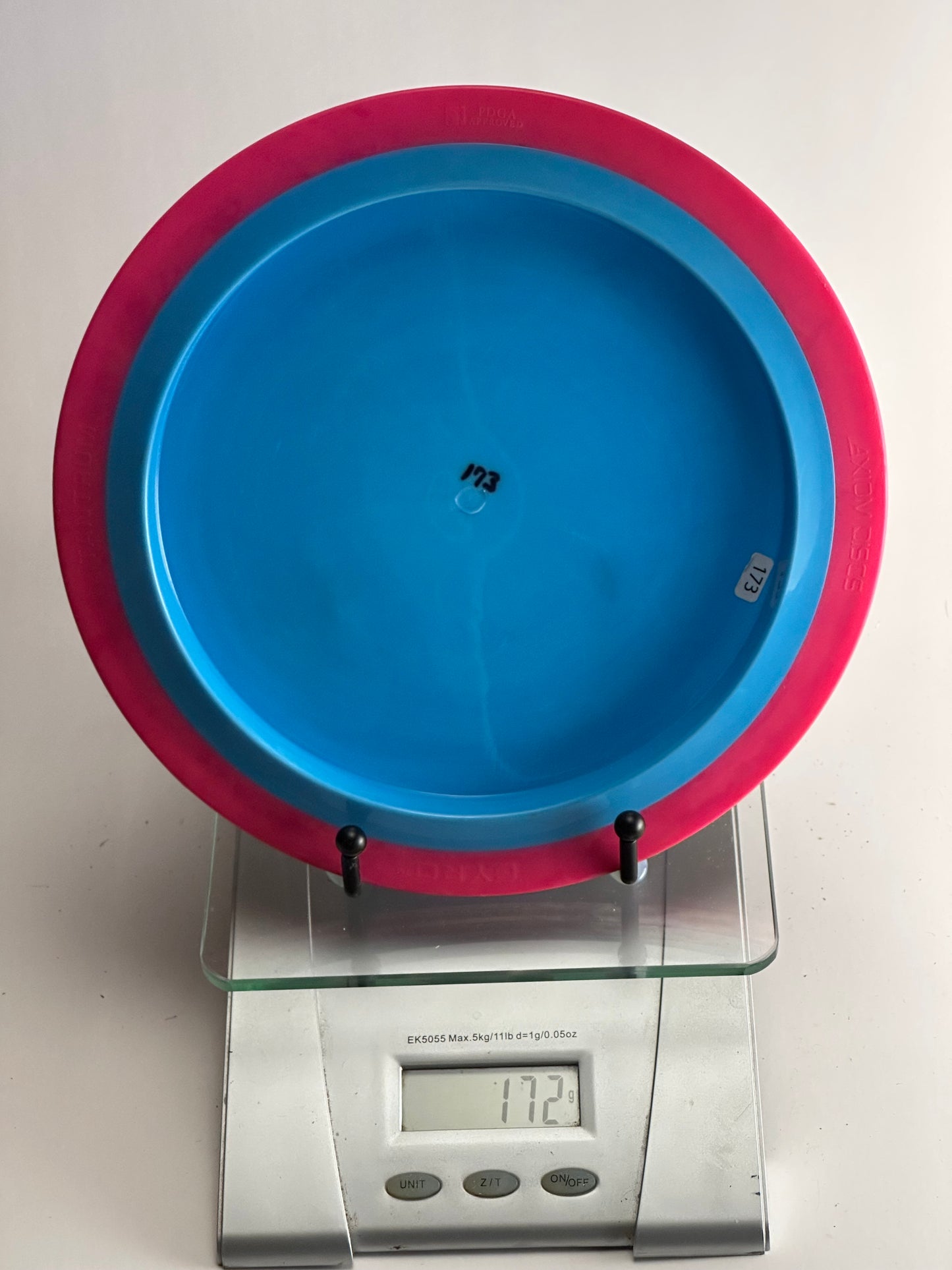 MVP Tantrum Neutron Distance Driver – Blue w/ Pink Rim