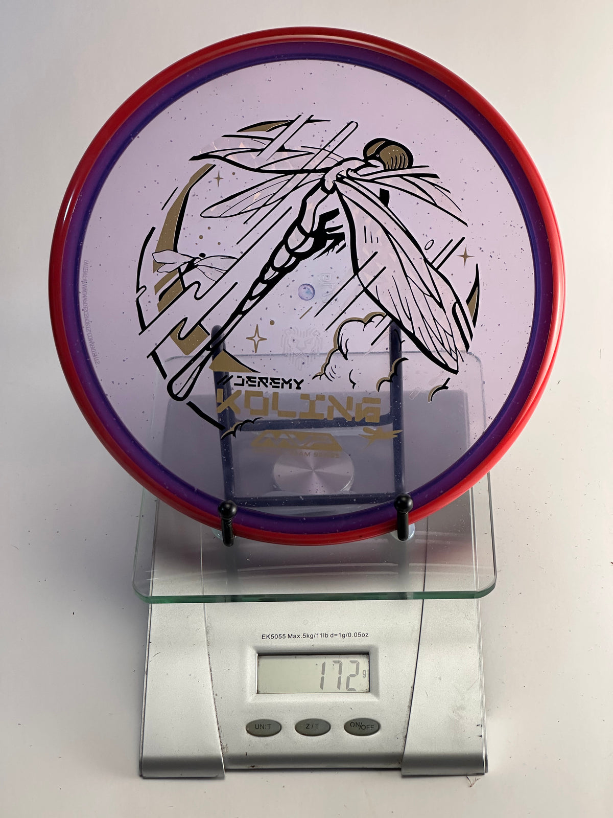 MVP Tempo Plasma (Jeremy Koling Team Series Dragonfly) Purple/Red 172g