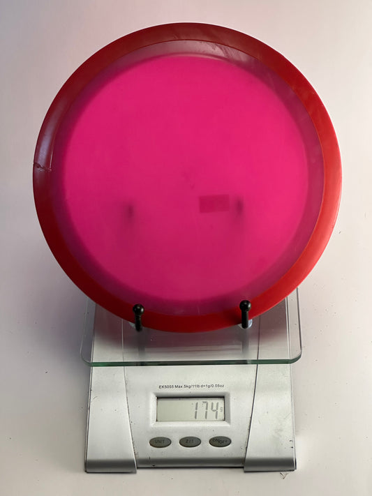 Axiom Tenacity Neutron Distance Driver (Pink w/ Red Rim) 174g