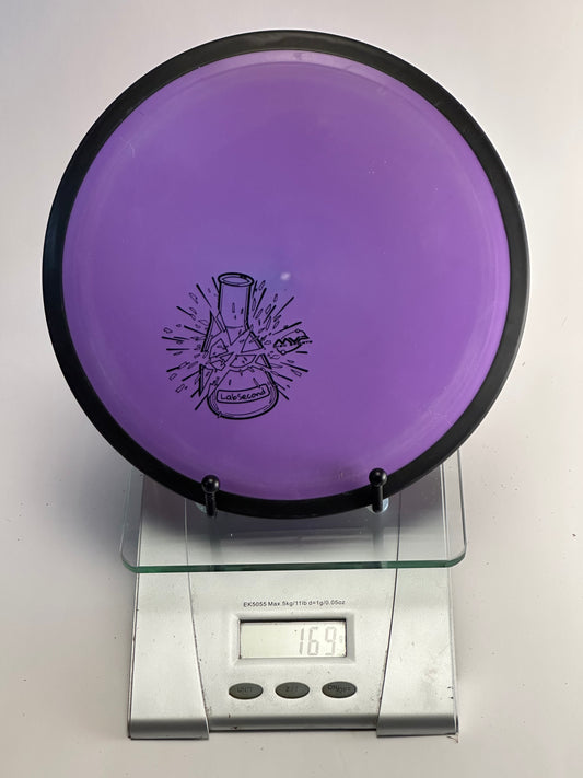 MVP Neutron Terra Lab Second (169g) Purple w/ Black Rim