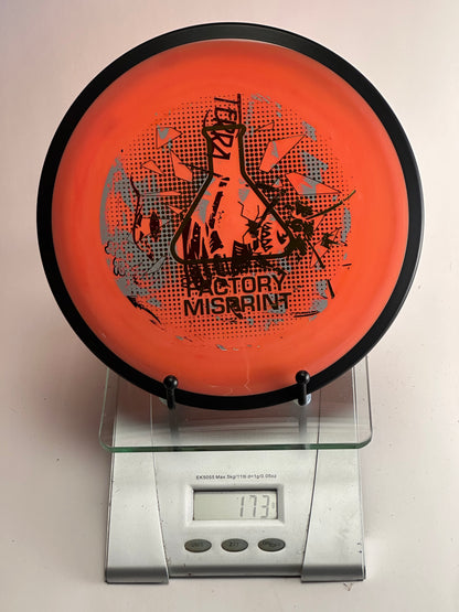 MVP Neutron Terra Factory Misprint 173g (Orange w/ Black Rim)