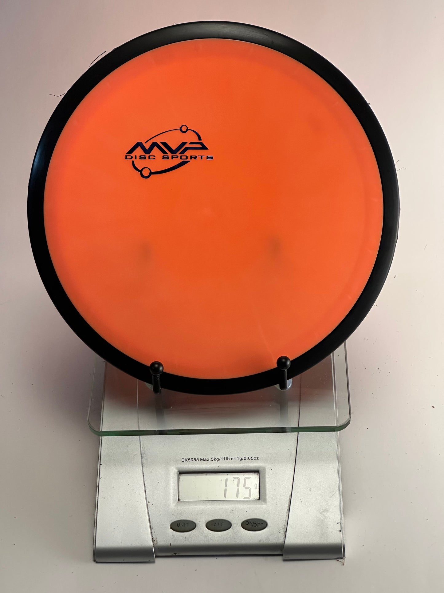 MVP Neutron Tesla Distance Driver - Orange w/ Black Rim