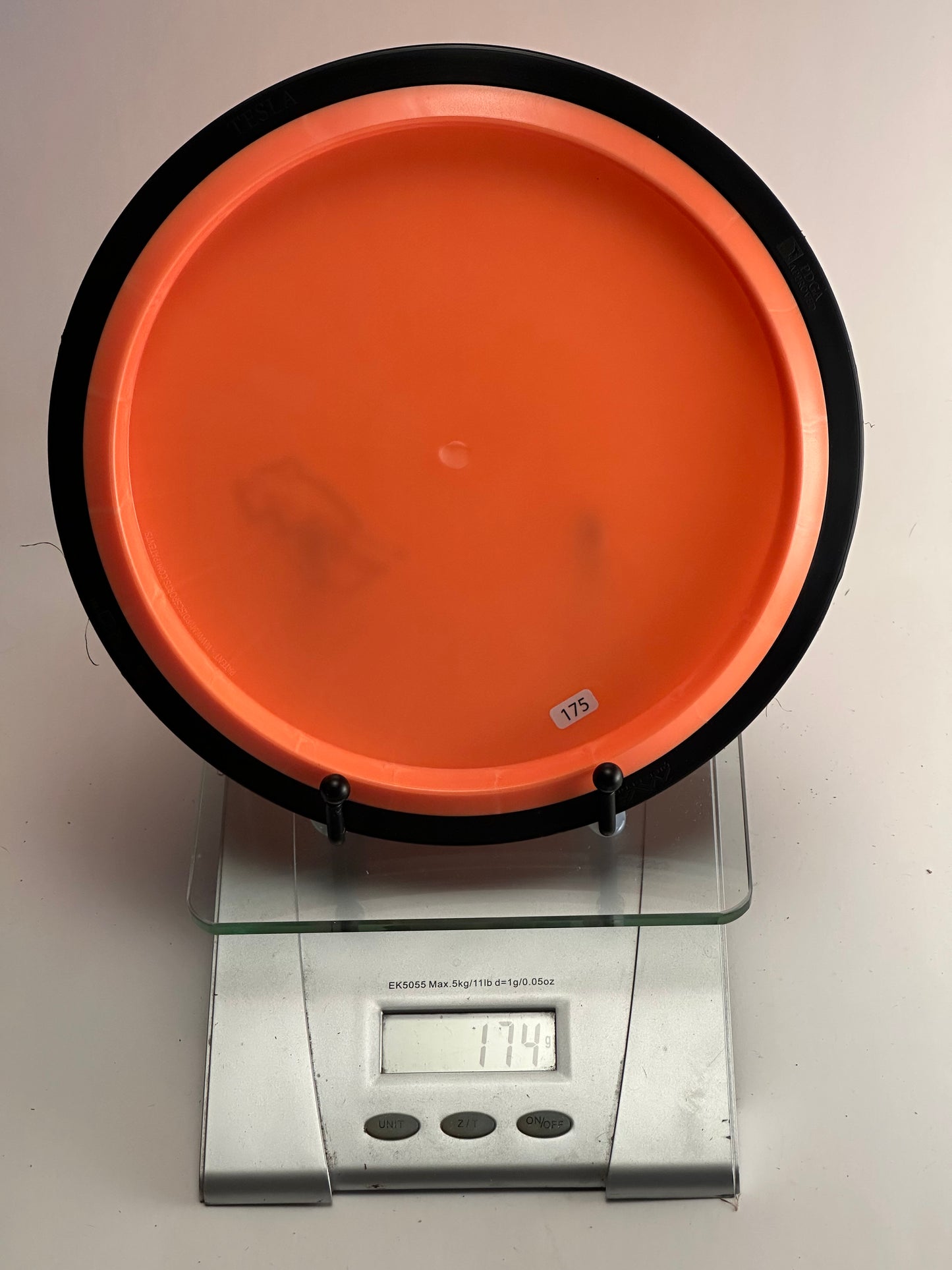 MVP Neutron Tesla Distance Driver - Orange w/ Black Rim