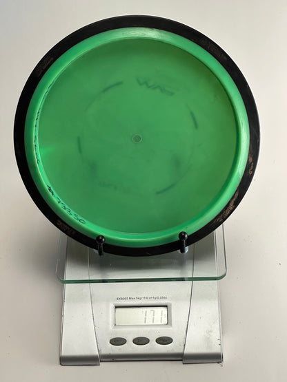 MVP Neutron Tesla Distance Driver | Green w/ Black Rim