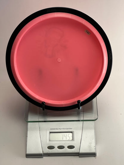 MVP Neutron Tesla Lab Second Distance Driver (Pink/Black Rim)